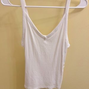 American Eagle White tank